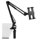 UGREEN 50394 Tablet / Phone Stand - Black, Folding Long Arm, Support with 4-12.9" Smart Phone / iPad / Nintedo Switch / Kindle
