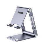 UGREEN LP263-80708 Universal Phone Foldable Desktop Stand - Support up to 4.7"-7.9" Phone & Tablet - Portable - Multi angle adjustment