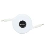 Valore MA181 240W 0.9m Retractable USB- C to USB-C Cable ( White )