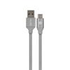 Valore AC98 USB-A to USB-C Cable - 1m - Grey Armoured Valore AC98 USB-A to USB-C Cable - 1m - Grey Armoured