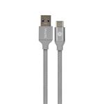 Valore AC98 USB-A to USB-C Cable - 1m - Grey Armoured