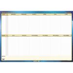 Writeraze 818634 Writeraze Wallplanner Staff Leave Planner 700x1000mm Laminated
