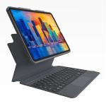 ZAGG Pro Keys Touch - Keyboard for Apple iPad  Pro 12.9" ( 5/4/3 Gen ) - Charcoal