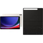 Samsung Galaxy Tab S9+ 12.4" Tablet - Beige 512GB Storage - 12GB RAM - WiFi   - Bundle with Original Samsung Slim Keyboard Cover