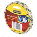 Sellotape 1209 Double Sided Tape 12mmx15m Strong glue alternative Removable liner