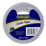 SELLOTAPE 4705SLR Cloth Silver Wr 48mmx30m