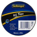 SELLOTAPE 1410 BG Tape Black 96mmx30m