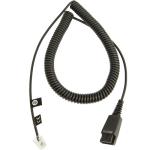 Jabra 8800-01-01 GN Netcom/Jabra Standard Cord - QD to Modular RJ extension coiled cord Compatible with most headset enabled telephones except Cisco