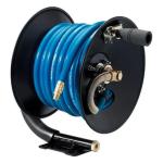 CAMPBELL HAUSFELD PA119401AV AIR COMPRESSOR MANUAL WIND HOSE REEL 50FT