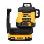Dewalt 18V XR 3x360 Compact Multi-line Laser Kit - Green Beam