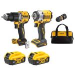 Dewalt 18V XR 2 Piece Kit - 50Ah