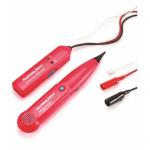 PlatinumTools TP150 Tone & Probe Set.    Pushbutton tone activation. Tapered tip. Thumb wheel volume adjust. Probe Sensitivity: 100 300KHz. Tone generation output: 1.5KHz square waveform.