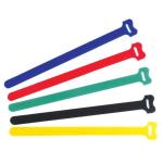 ProsKit MS-V308 Velcro Cable Tie Hook & Loop Fastener Tape Cable Tie - 8" Assortment (Unit: 15Pcs/Pack)
