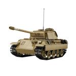 CaDA RC Brick Model Panther Tank 2.4GHz, 907Pcs For Ages 14+!