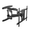 KONIC 37"-70" Full-Motion TV Wall Mount - Snap-in VESA PLATE - Weight Capacity 45kg - Swivel Range +90~-90 KONIC 37"-70" Full-Motion TV Wall Mount - Snap-in VESA PLATE - Weight Capacity 45kg - Swivel Range +90~-90