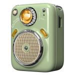 DIVOOM Beetle FM Bluetooth Speaker, Green, Outdoor Friendly, FM Radio, Long Battery Life