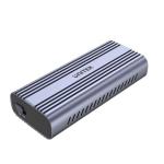 Unitek S1225A USB-C to M.2 SSD Enclosure in Alloy Housing. Supports M.2 NVME & SATA SSD for M-Key &B+M-Key for size 2242/2260 /2280. Superior Heat Dissipation. Auto-Sleep Mode.