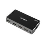 Unitek V1109A  1-In-4-Out 4K HDMI 1.4b Splitter. Supports up to 4K 30Hz (UHD)resolution(3840 x 2160) and Compatible for 480p, 720p, 1080i, 1080p. Power Adaptor Included.