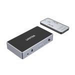 Unitek V1111A  3-In-1-Out 4K HDMI 1.4b Switch. Supports up to 4K 30Hz (UHD) resolution(3840x 2160) and Compatible for 480p, 720p, 1080i, 1080p.  Remote Inlcuded.