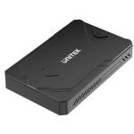 Unitek S1229C M.2 NVMe & SATA SSD Enclosure. Supports M Key M.2 NVMe SSDs & 2.5  SATA SSDs, 10Gbps NVMe Enclosure,Universal USB A & USB-C Interface, Excellent Heat Dissipation.