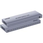 Unitek 1-in-16-Out HDMI Splitter, Space Grey. Supports Mirror Mode for up to 16 Monitors, Supports 4KContent,Expand with Additional Splitters, Transmit up to 15m,