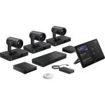 Yealink MVC S98 (MVCS98-C5U-004) Microsoft Teams Room Video Conference System - SmartVision80 x3, MCore Kit-C5U (MTouch Plus & Room Sensor), AVHUB, MVC-BYOD-Extender, RCH40E2