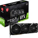MSI GeForce RTX 3080 VENTUS 3X Plus 10G OC LHR Graphics Card 10GB GDDR6X, PCIE 4.0, 3XFan, GPU Upto 1740MHz, 2.5 Slot, 3XDP, 1XHDMI, 305mm Length, Max 4 Display Out, 2X8 Pin Power, 750W Or Higher PSU Recommended