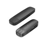 Vention CLGB0 2-in-1 USB-A Card Reader - Black USB 3.0 - (SD+TF) - Dual Drive Letter