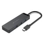 Vention USB-C to USB 3.0 Hub - Black 3 / USB-C (Gen1) / Micro-B - 0.15m - ABS Type