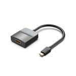 Vention TDCBB  Type-C to HDMI Adapter 0.15M Black ABS Type