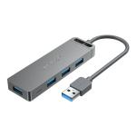 Vention CHLBB  4-Port USB 3.0 Hub With Power Supply 0.15M Black