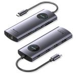 Vention 9-in-1 USB-C MST Docking Station USB-C to DP / HDMI / 2x USB 3.0 / USB 2.0 / RJ45 / SD / TF / PD