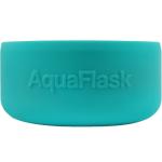 AquaFlask Silicone Bumper MEDIUM 946 mL/1.18 L (32oz/40oz) - Turquoise Blue , Soft, grippy silicone for your bottles, Durable, Reduces the risk of accidental drops