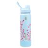 AquaFlask Sakura 2 650 mL (22oz) Water Bottle - Blue , Keeps Drinks Cold for 24 Hours, Keeps Drinks Hot for 12 Hours, Double-walled stainless steel, BPA Free, Durable, Leak-Proof and Eco-Friendly, Designed in California AquaFlask Sakura 2 650 mL (22oz) Water Bottle - Blue , Keeps Drinks Cold for 24 Hours, Keeps Drinks Hot for 12 Hours, Double-walled stainless steel, BPA Free, Durable, Leak-Proof and Eco-Friendly, Designed in California
