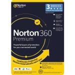 NortonLifeLock Norton 360 Premium - 1 User - 3 Devices - 12 Months 100GB PC Cloud Backup - Includes Secure VPN Generic ENR RSP DVDSLV GUM