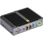 GigaIPC Industrial FanlessPC QBiX-Pro-ADLA1235H i5/16G/256GB 2xHDMI, 3xCOMs,2xLANs. 4x USB ,sopport 2280 m.2 (Nvme) ,1 x GPIO (8 bits), with vesa kit, power adapter