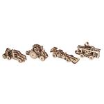 Ugears 120617 U-Fidgets Vehicles - Set of 4