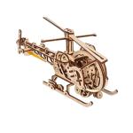 Ugears 121935 Mechanical Model Kit - Mini Helicopter