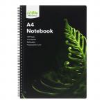 Icon Spiral Notebook - A4 PP Cover Black 120 pg