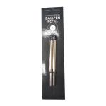 GBP Ballpoint Refill Compatible Parker - Black - 2 Pack