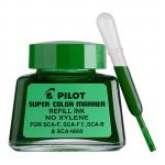 Pilot Super Colour Permanent Marker - 30ml Refill - Green