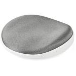 StarTech.com ROLWRSTRST Wrist Rest - Ergonomic Desk Wrist Pad - Sliding Wrist Rest for Mouse - Silver Fabric - Office Wrist Support