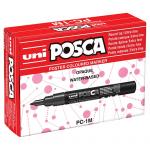 Uni Posca Extra Fine Pc1M 12 Pack Assorted Colours
