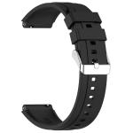 22mm Silicone Watch Strap - Black , Compatible with Xiaomi Watch 2/2 Pro/Redmi Watch 5 Active/Huawei GT 5 Pro 46mm/GT 5 46mm/Oneplus Watch 2R