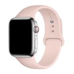 42mm/41mm/40mm/38mm Pink Sand Silicone Sport Band for Apple Watch, includes S/M and M/L bands - Compatible with Apple Watch Series 10/9/8/7/6/SE/5/4/3/2/1