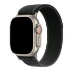 42mm/41mm/40mm/38mm - Black Nylon Sport Strap for Apple Watch , Compatible with Series 10/9/8/7/6/SE/5/4/3/2/1