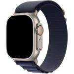 42mm/41mm/40mm/38mm - Navy Blue Nylon Strap for Apple Watch , Compatible with Series 10/9/8/7/6/SE/5/4/3/2/1