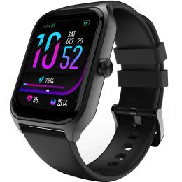 HiFuture Ultra2 Pro Smart Watch - Black 1.78 inch AMOLED Display - Up to 7 Days Battery Life - Bluetooth Call - IP68 Waterproof - Heart Rate & Blood Oxygen sensor