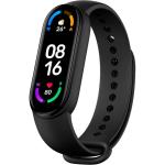 Xiaomi Mi Smart Band 6 Fitness Tracker (Global Version) Black, SpO2 and heart rate monitoring, Full screen AMOLED display, Up to 14-day extra-long battery life, 5ATM Water Resistant