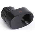 Alphacool Eiszapfen 16mm Offset Piece Rotatable G1/4 AG To G1/4 IG - Black